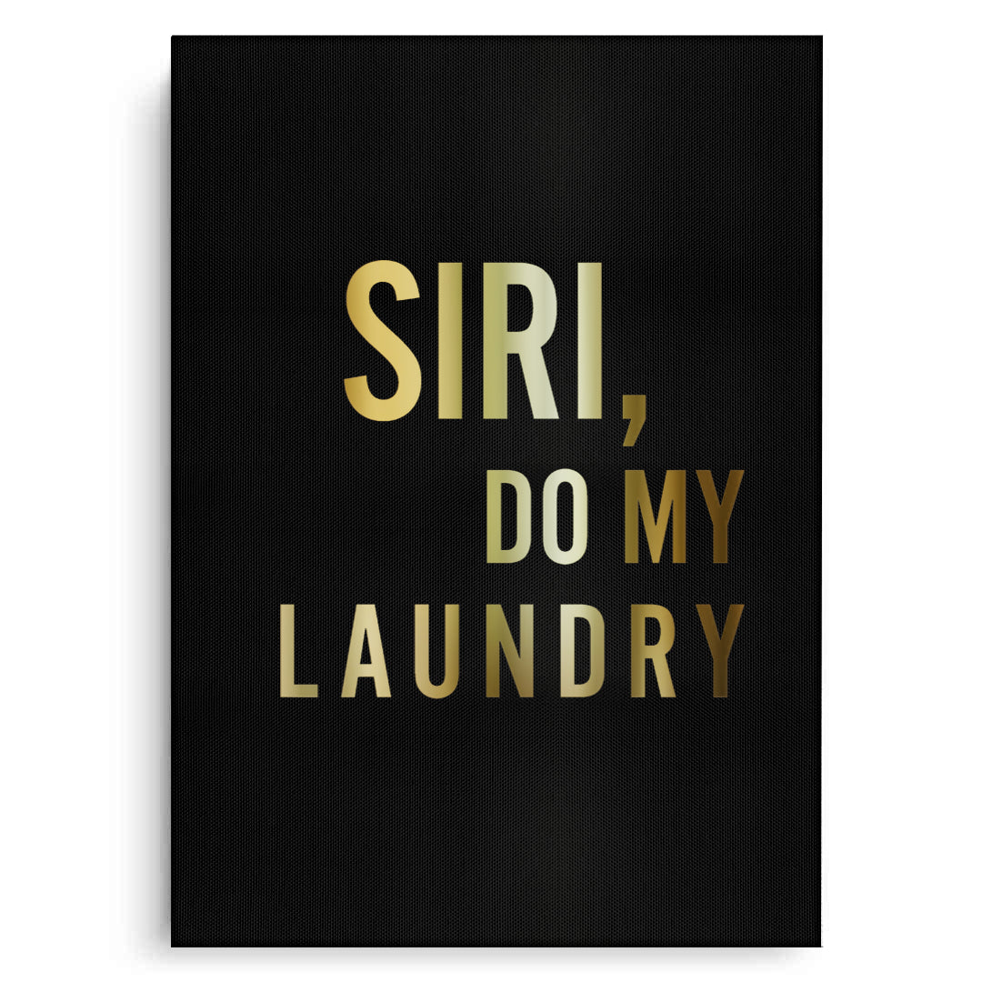 2Siri Do My Laundry - Canvas