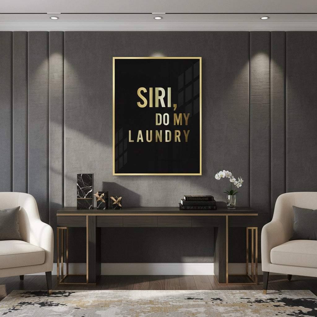 2Siri Do My Laundry - Fine Art