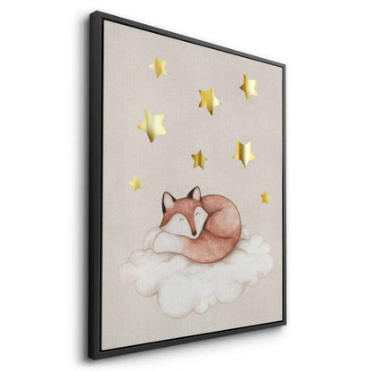 Sleeping Fox - Canvas