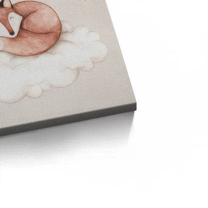 Sleeping Fox - Canvas