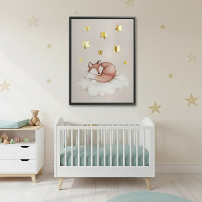 Sleeping Fox - Canvas