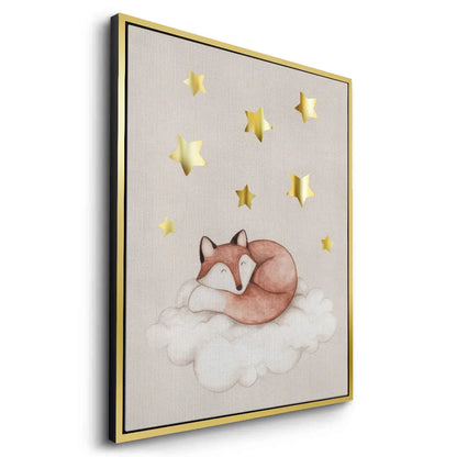 Sleeping Fox - Canvas