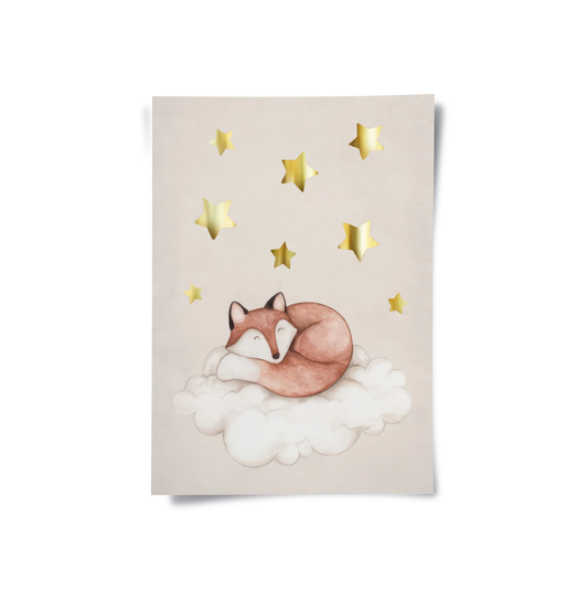 Sleeping Fox - Poster