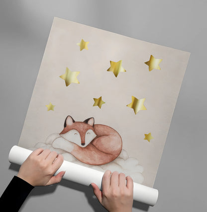 Sleeping Fox - Poster