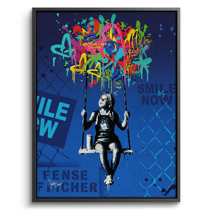 Smile Now - Canvas