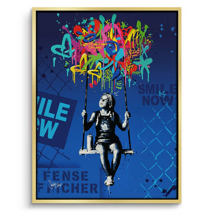 Smile Now - Canvas