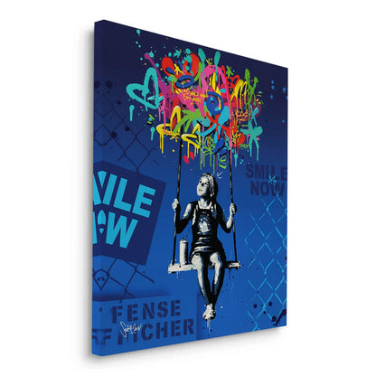 Smile Now - Canvas