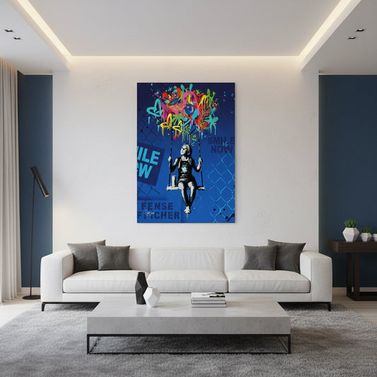 Smile Now - Canvas