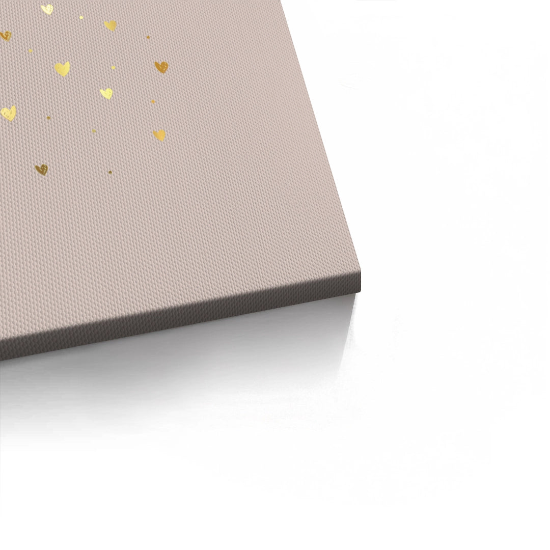 2Smiling Cloud Gold Rain - Canvas