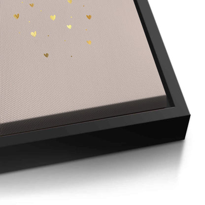 Smiling Cloud Gold Rain - Canvas