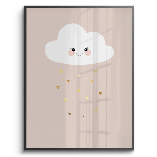 Smiling Cloud Gold Rain - Fine Art