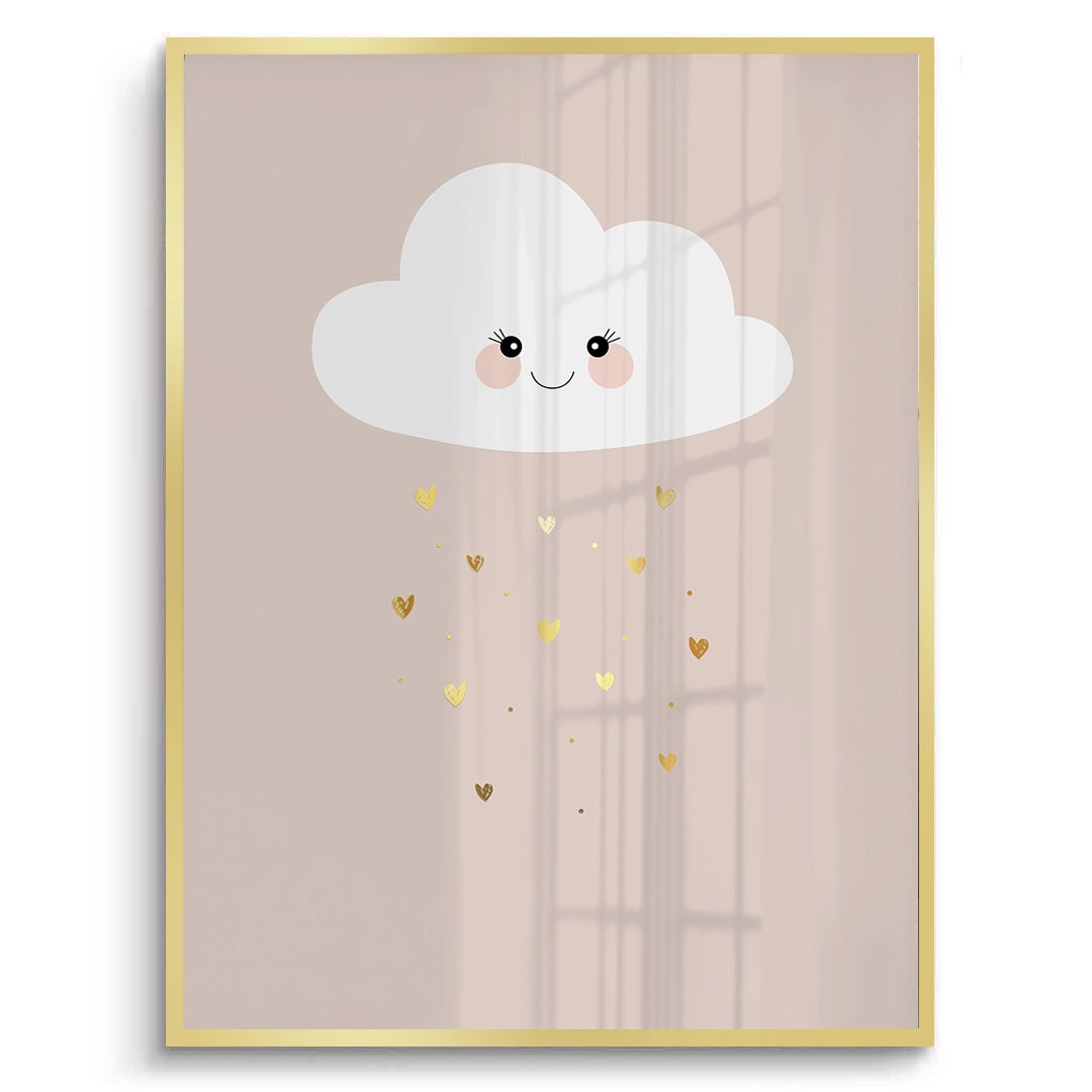 2Smiling Cloud Gold Rain - Fine Art