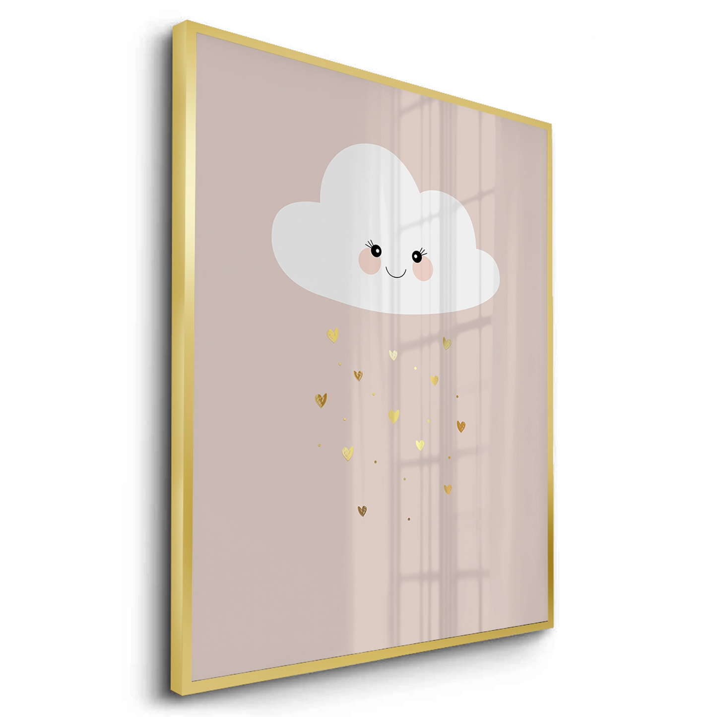 2Smiling Cloud Gold Rain - Fine Art