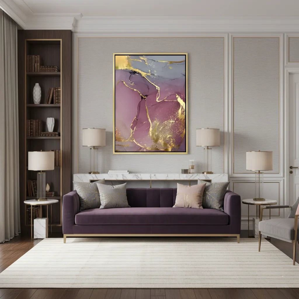 Smoky Rose - Canvas - Jasmineart.ae