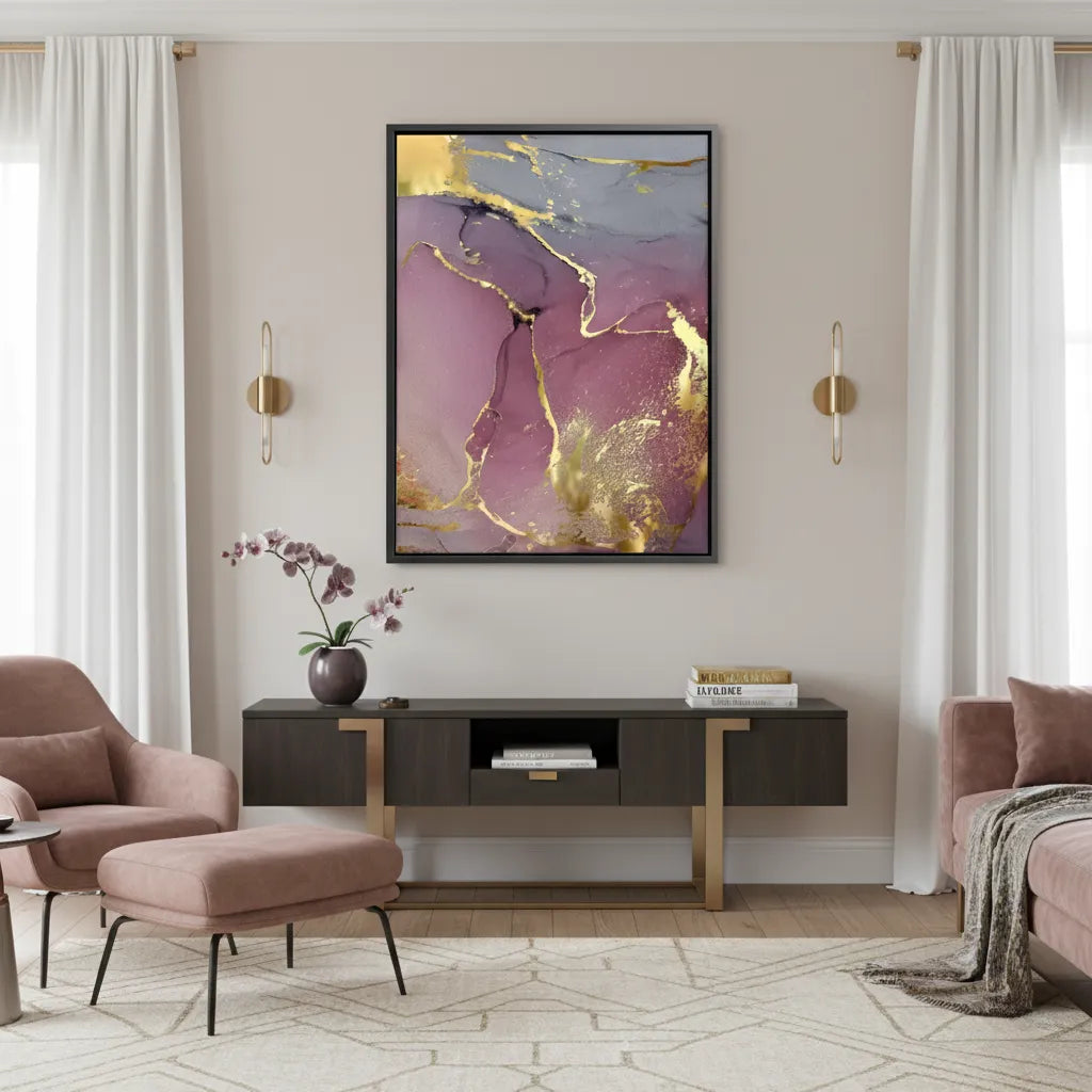 Smoky Rose - Canvas - Jasmineart.ae