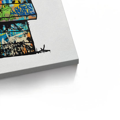 Snoopy on Doghouse - Canvas