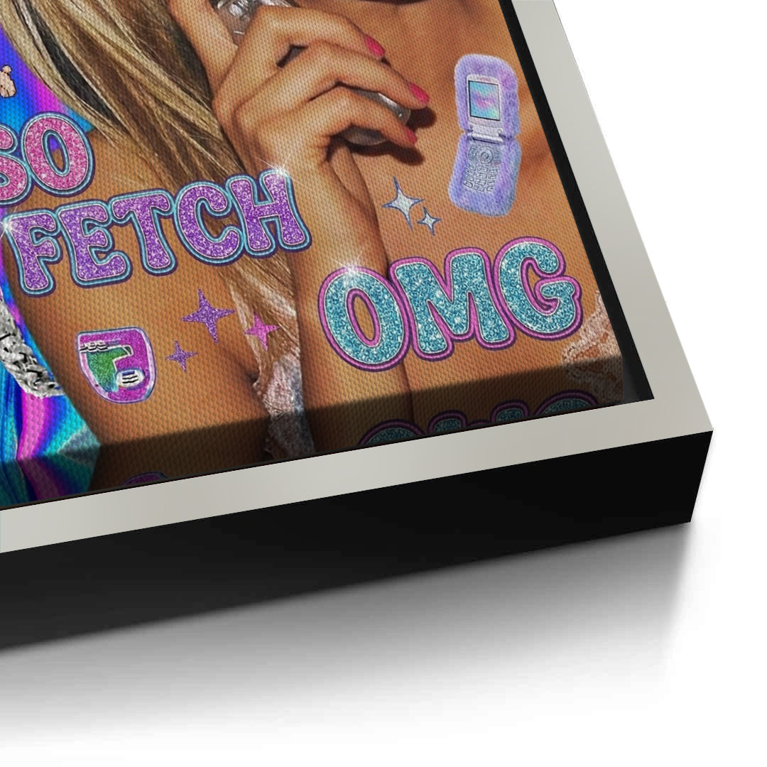 2So Fetch! Y2K Glitchcore - Canvas