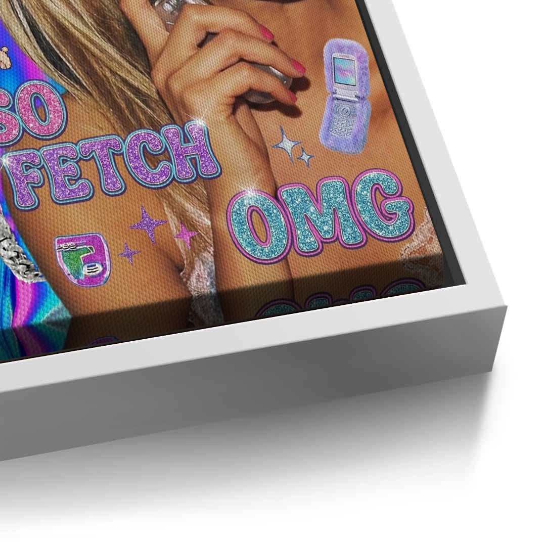 2So Fetch! Y2K Glitchcore - Canvas
