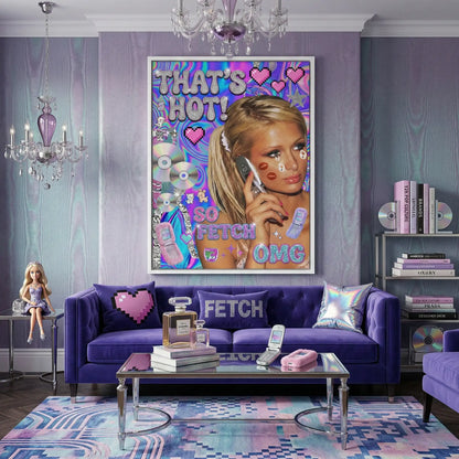 So Fetch! Y2K Glitchcore - Canvas