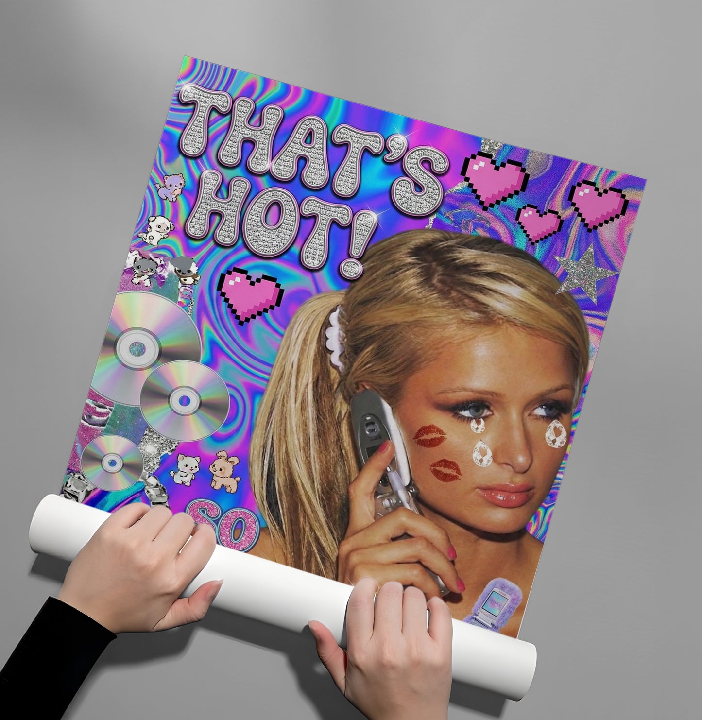 2So Fetch! Y2K Glitchcore - Poster