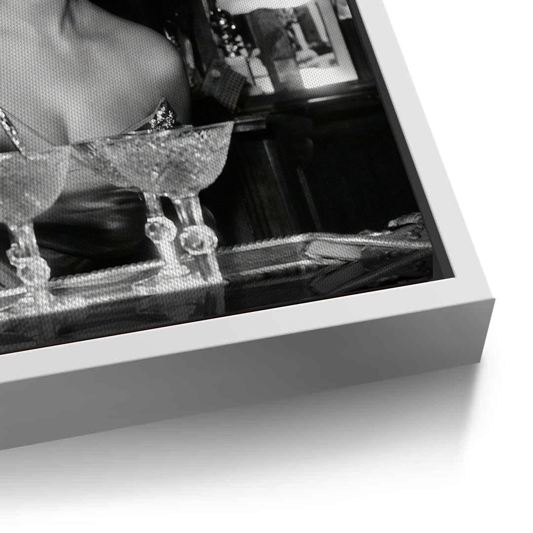 2Sophia Loren Pouring Champagne - Canvas