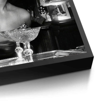 Sophia Loren Pouring Champagne - Fine Art