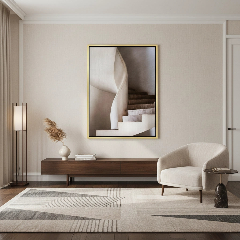 2Spiral Staircase - Canvas