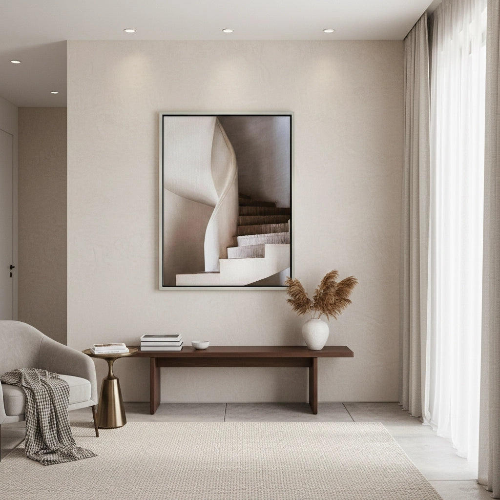 2Spiral Staircase - Canvas