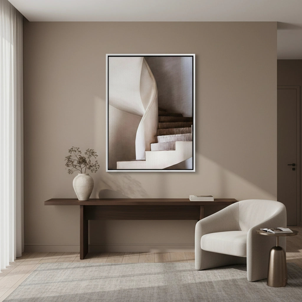 2Spiral Staircase - Canvas