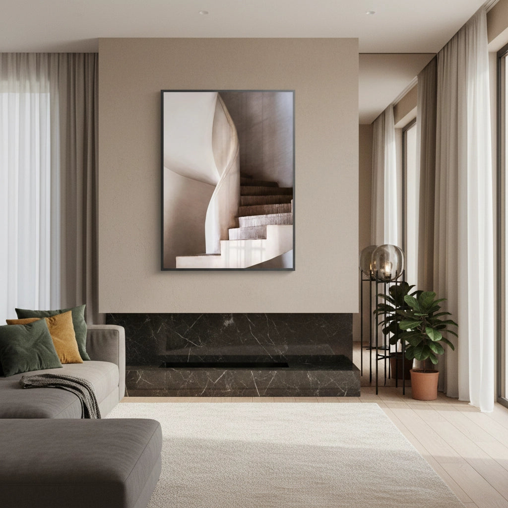 2Spiral Staircase - Fine Art