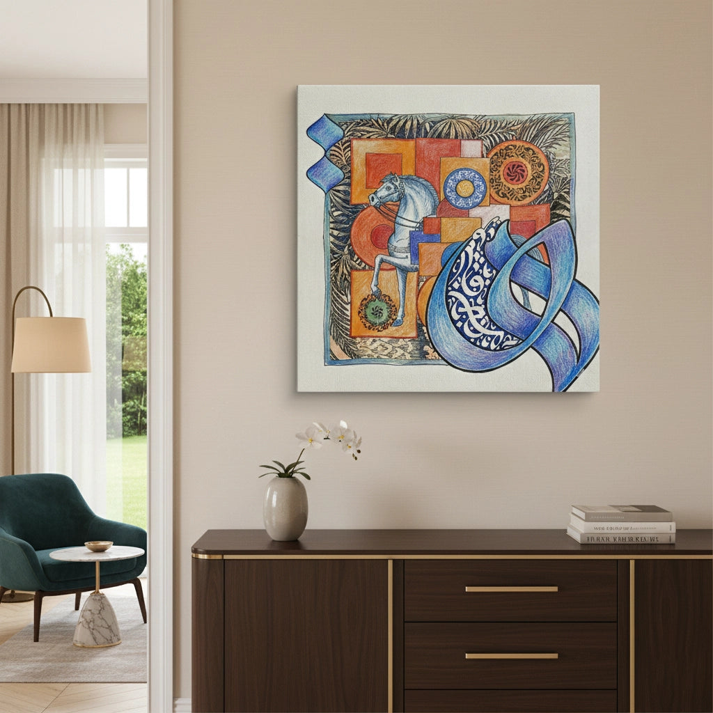 2Spirit of the East - Canvas