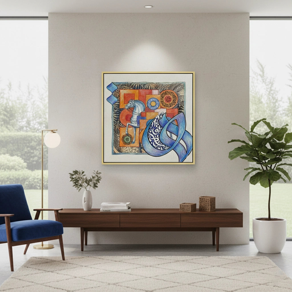 2Spirit of the East - Canvas