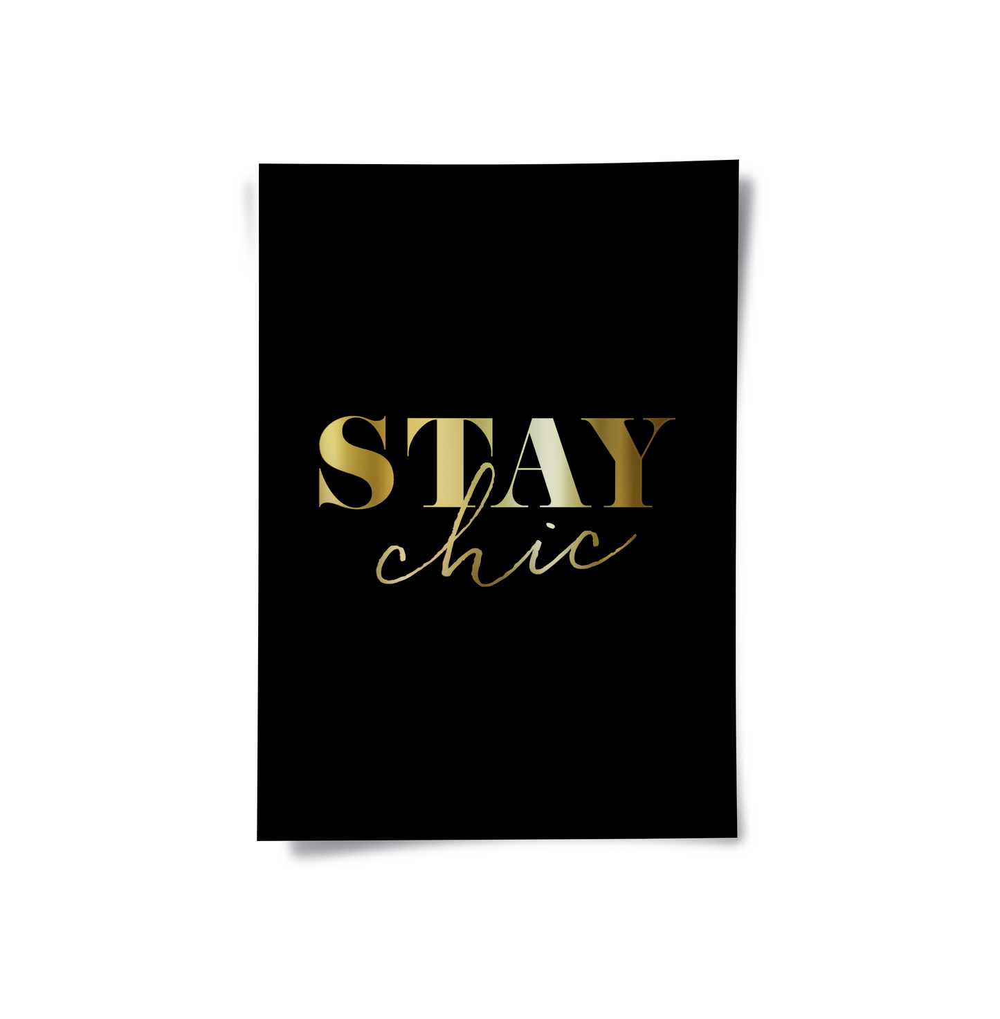 2Stay Chic - Poster