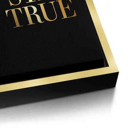 Stay Simple Stay True - Canvas