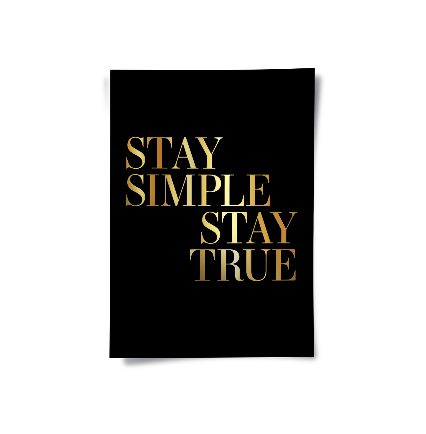2Stay Simple Stay True - Poster
