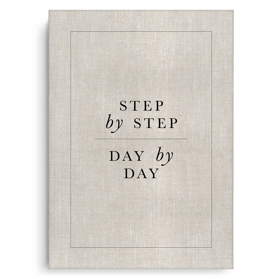 2Step By Step Day By Day - Canvas