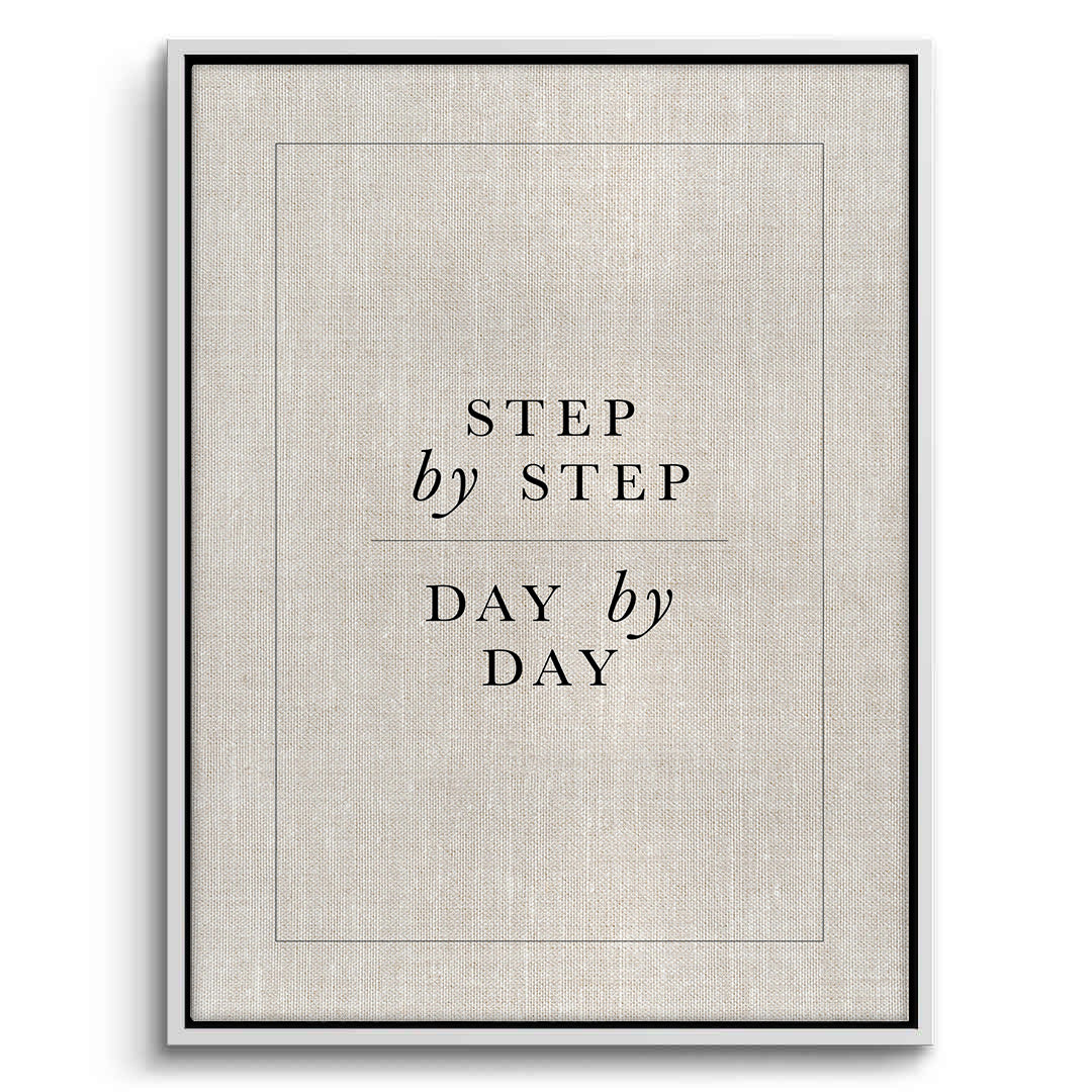 2Step By Step Day By Day - Canvas