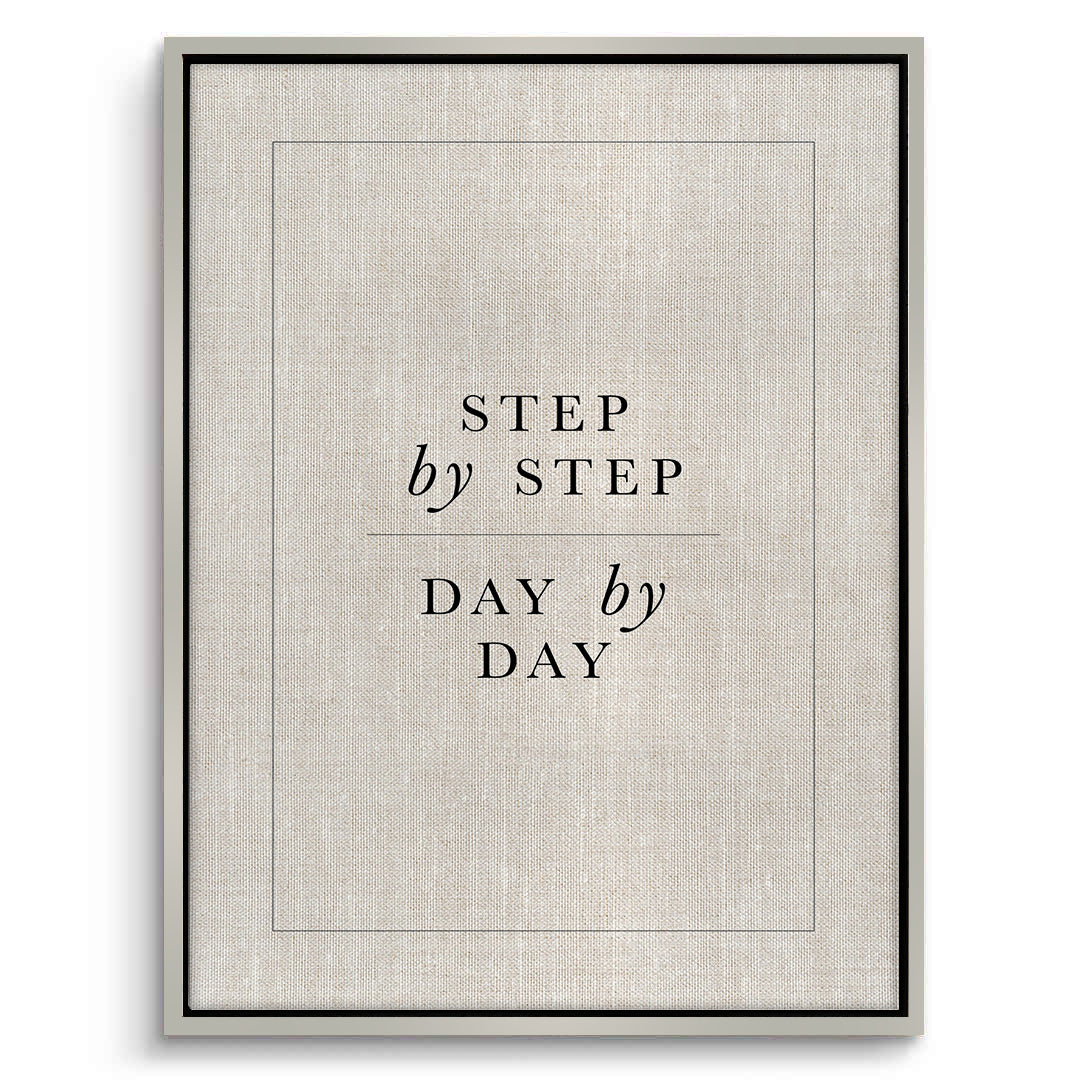 2Step By Step Day By Day - Canvas
