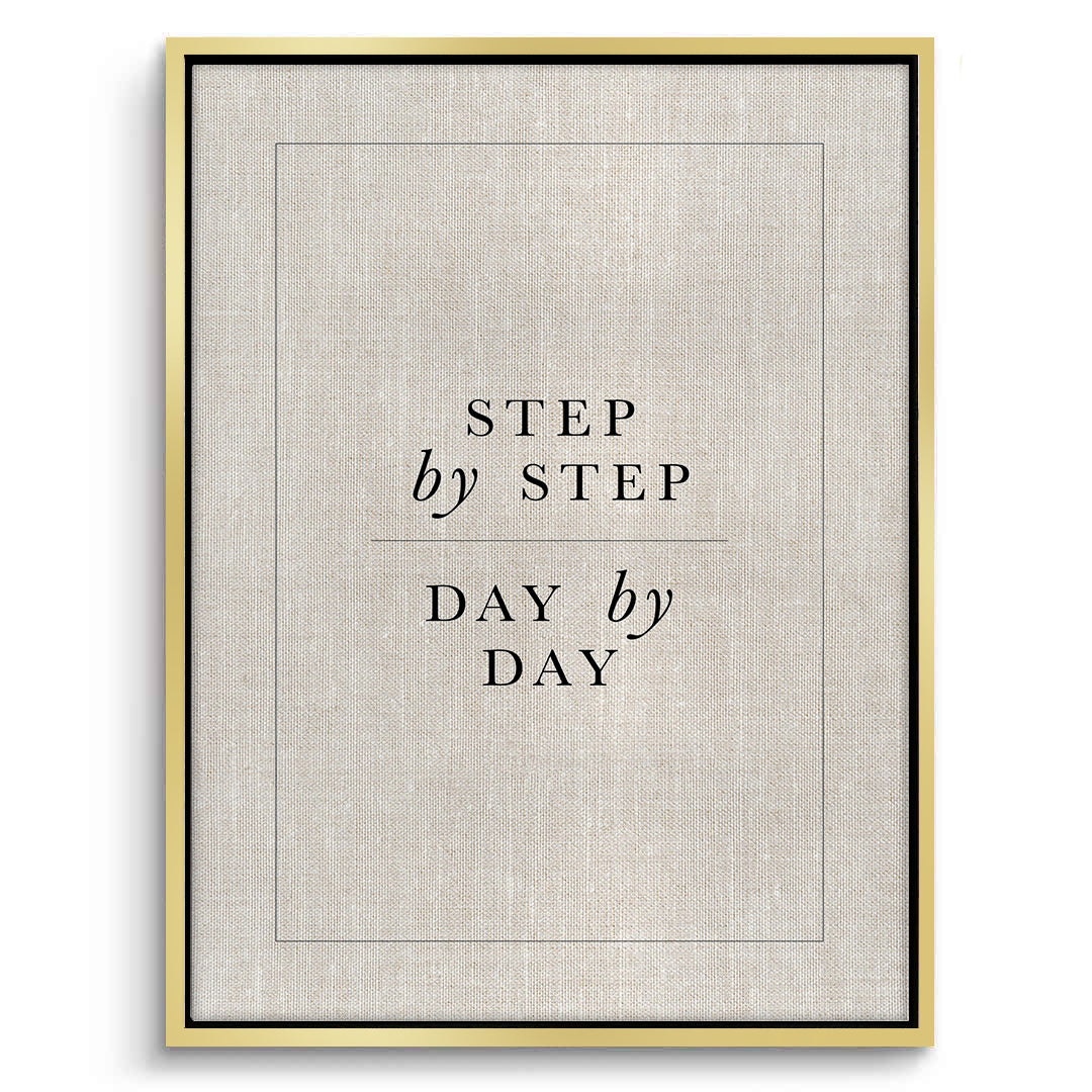 2Step By Step Day By Day - Canvas