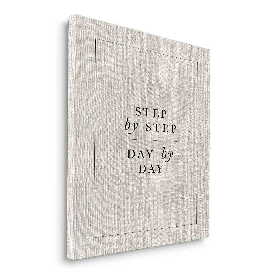 2Step By Step Day By Day - Canvas