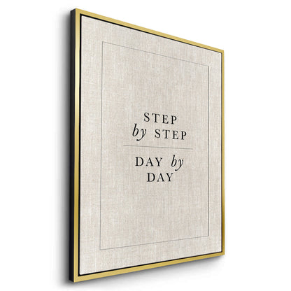 Step By Step Day By Day - Canvas