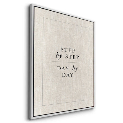 Step By Step Day By Day - Canvas