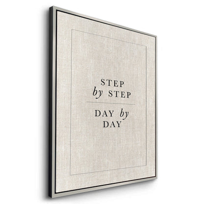 Step By Step Day By Day - Canvas