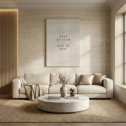 Step By Step Day By Day - Canvas