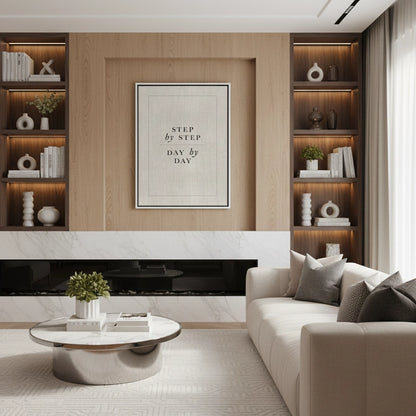 Step By Step Day By Day - Canvas