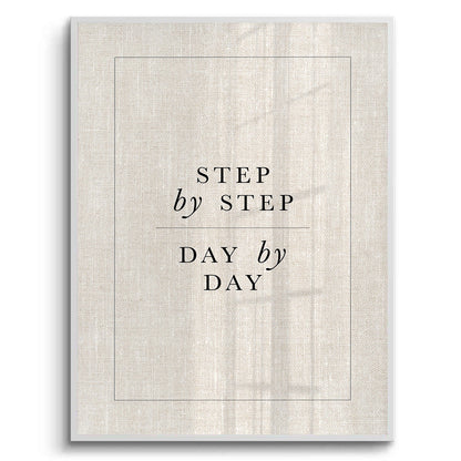 Step By Step Day By Day - Fine Art