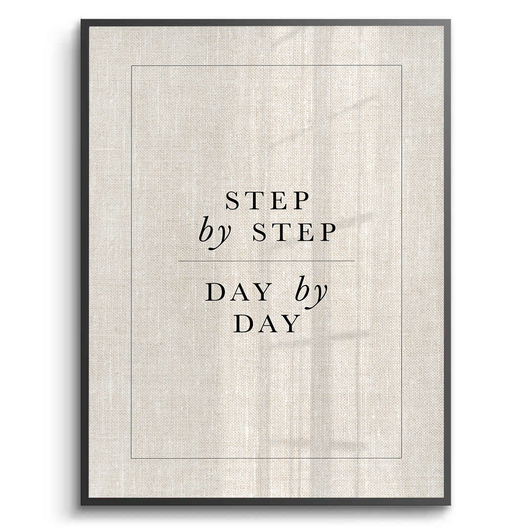 2Step By Step Day By Day - Fine Art