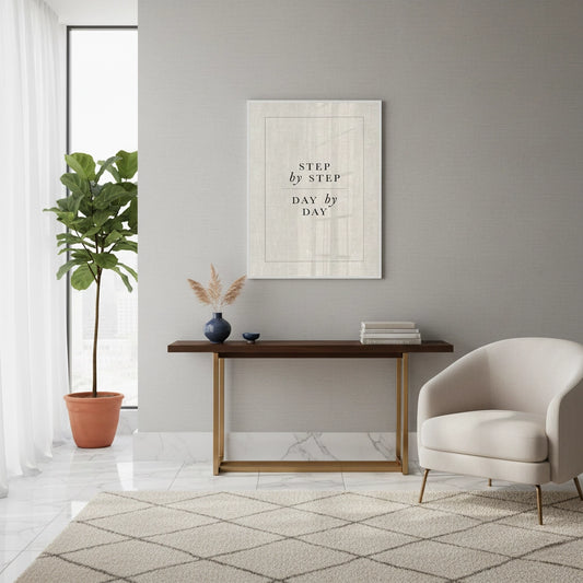 Step By Step Day By Day - Fine Art