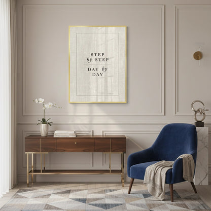 Step By Step Day By Day - Fine Art