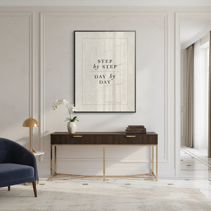 Step By Step Day By Day - Fine Art